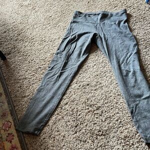 Calvin Klein striped leggings. Size L